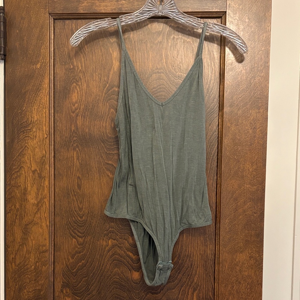 Sage green bodysuit
